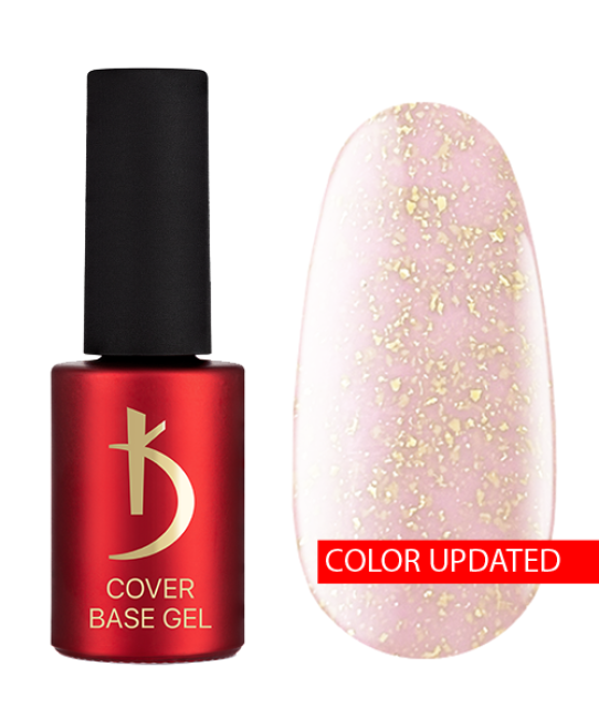 Камуфлирующее базовое покрытие Cover Base Gel Flake 08, 7 мл